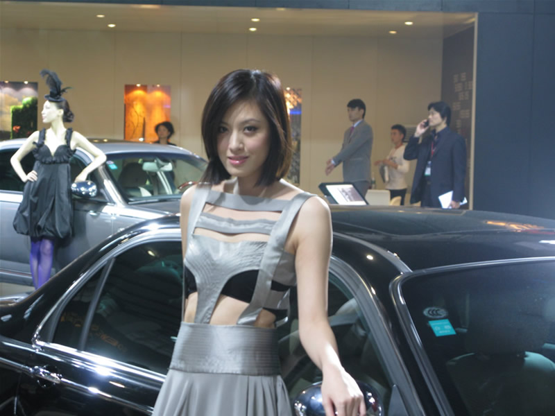 Illustration for article titled The Booth Professionals of the 2008 Guangzhou International Auto Show